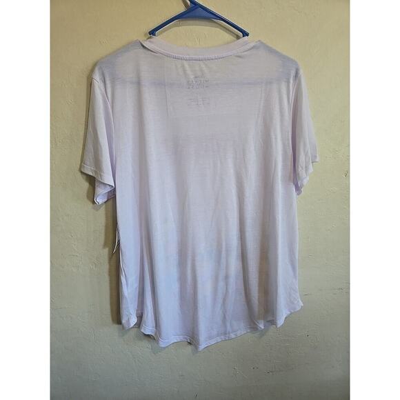 Disney Mickey Mouse and Friends Juniors Knit Top-White XXL -19 NEW - Picture 6 of 9